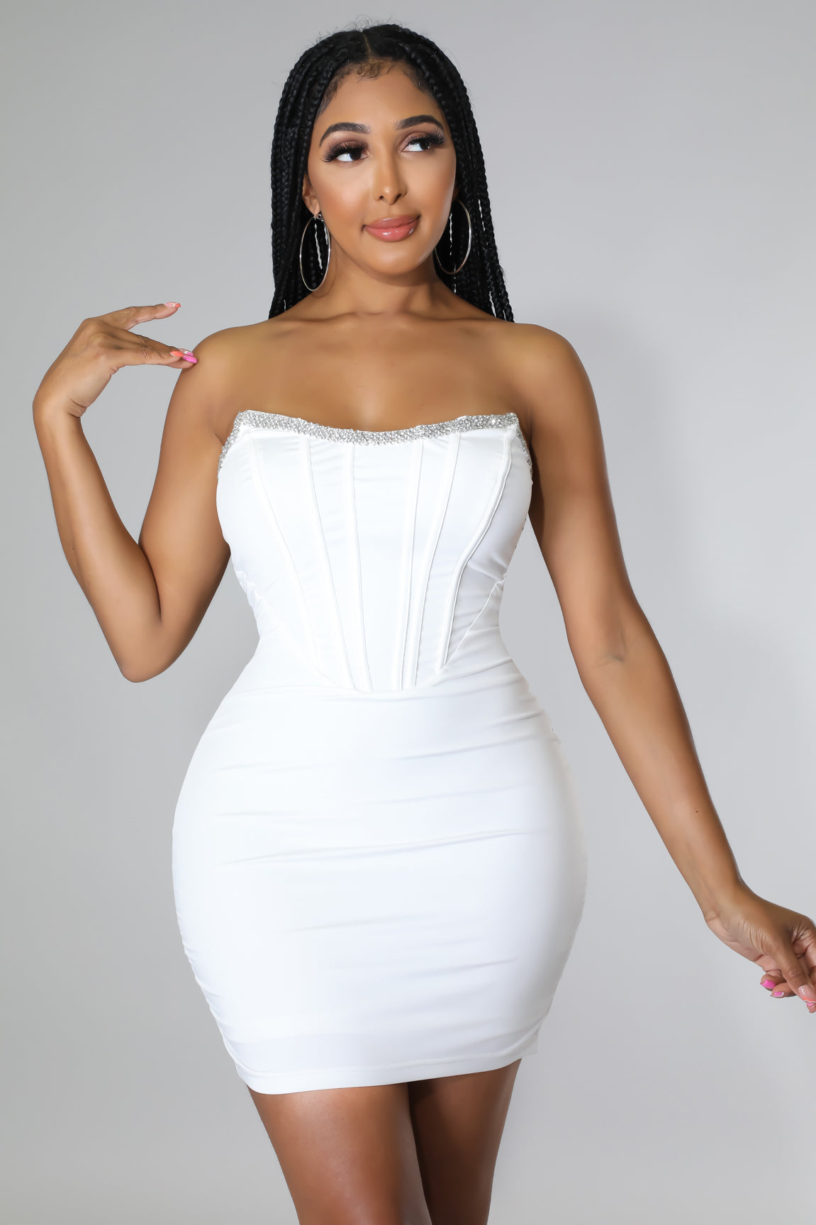 White Tiana Bride Dress