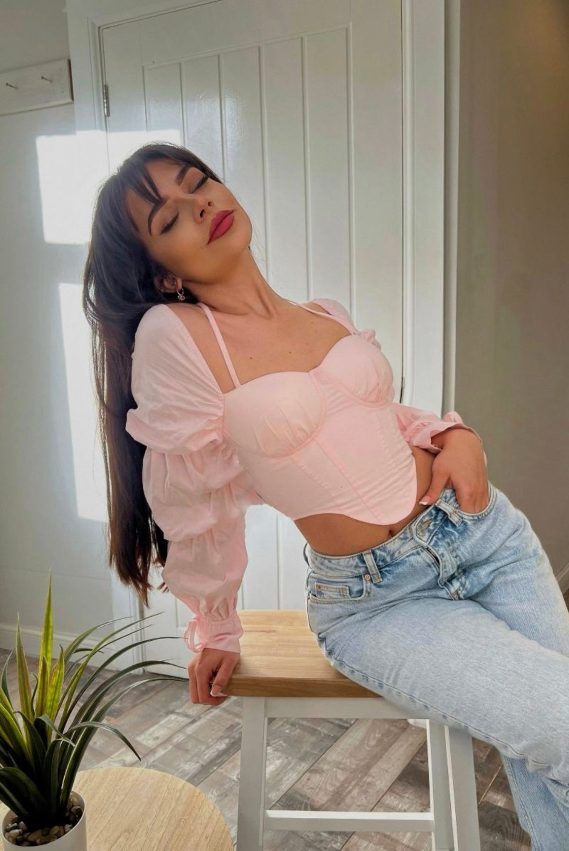 👗The Only Pink Bardot Bustier Cute Corset Top You'll Ever Need – Mari  Bella Boutique