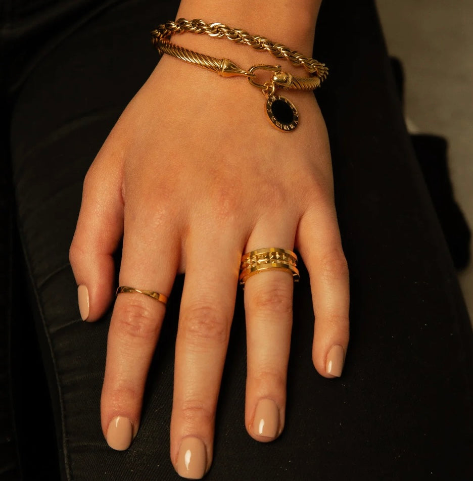 18K Gold Rope Bracelet