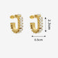 14k gold filled earrings
